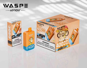 Waspe Double Flavour 40000 Vape Puffs Strawberry Cherry & Kiwi Passion Fruit